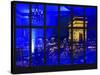 Window View - Night View of the Place de l'Etoile with the Arc de Triomphe - Paris - France-Philippe Hugonnard-Stretched Canvas