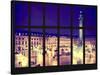 Window View - Night View of the Place Vendôme - Paris - France - Europe-Philippe Hugonnard-Stretched Canvas