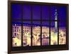 Window View - Night View of the Place Vendôme - Paris - France - Europe-Philippe Hugonnard-Framed Photographic Print