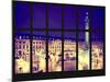 Window View - Night View of the Place Vendôme - Paris - France - Europe-Philippe Hugonnard-Mounted Photographic Print