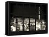 Window View - Night View of the Place Vendôme - Paris - France - Europe-Philippe Hugonnard-Framed Stretched Canvas