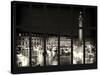 Window View - Night View of the Place Vendôme - Paris - France - Europe-Philippe Hugonnard-Stretched Canvas