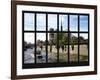 Window View - Notre Dame Cathedral and Bateau Mouche on the River Seine - Paris - France - Europe-Philippe Hugonnard-Framed Photographic Print