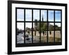 Window View - Notre Dame Cathedral and Bateau Mouche on the River Seine - Paris - France - Europe-Philippe Hugonnard-Framed Photographic Print