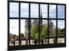 Window View - Notre Dame Cathedral - Paris - France - Europe-Philippe Hugonnard-Mounted Photographic Print