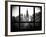 Window View of Big Ben - City of London - UK - England - United Kingdom - Europe-Philippe Hugonnard-Framed Photographic Print