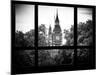 Window View of Big Ben - City of London - UK - England - United Kingdom - Europe-Philippe Hugonnard-Mounted Photographic Print