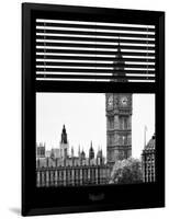 Window View of Big Ben - City of London - UK - England - United Kingdom - Europe-Philippe Hugonnard-Framed Photographic Print