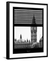 Window View of Big Ben - City of London - UK - England - United Kingdom - Europe-Philippe Hugonnard-Framed Photographic Print