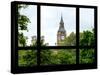 Window View of Big Ben - UK Landscape - London - UK - England - United Kingdom - Europe-Philippe Hugonnard-Stretched Canvas