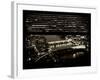 Window View of City of London at Night - River Thames - London - UK - England - United Kingdom-Philippe Hugonnard-Framed Photographic Print