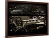 Window View of City of London at Night - River Thames - London - UK - England - United Kingdom-Philippe Hugonnard-Framed Photographic Print