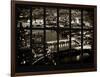 Window View of City of London at Night - River Thames - London - UK - England - United Kingdom-Philippe Hugonnard-Framed Photographic Print