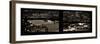 Window View of City of London at Night - River Thames - London - UK - England - United Kingdom-Philippe Hugonnard-Framed Photographic Print