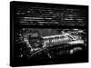 Window View of City of London at Night - River Thames - London - UK - England - United Kingdom-Philippe Hugonnard-Stretched Canvas