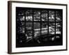 Window View of City of London at Night - River Thames - London - UK - England - United Kingdom-Philippe Hugonnard-Framed Photographic Print