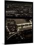 Window View of City of London at Night - River Thames - London - UK - England - United Kingdom-Philippe Hugonnard-Mounted Photographic Print