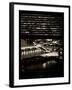 Window View of City of London at Night - River Thames - London - UK - England - United Kingdom-Philippe Hugonnard-Framed Photographic Print