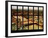 Window View of City of London at Nightfall - River Thames - London - UK - England-Philippe Hugonnard-Framed Photographic Print