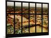 Window View of City of London at Nightfall - River Thames - London - UK - England-Philippe Hugonnard-Mounted Photographic Print