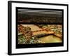 Window View of City of London at Nightfall - River Thames - London - UK - England-Philippe Hugonnard-Framed Photographic Print