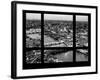 Window View of City of London with St. Paul's Cathedral at Nightfall - River Thames - London-Philippe Hugonnard-Framed Photographic Print