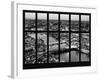 Window View of City of London with St. Paul's Cathedral at Nightfall - River Thames - London-Philippe Hugonnard-Framed Photographic Print