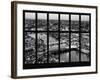 Window View of City of London with St. Paul's Cathedral at Nightfall - River Thames - London-Philippe Hugonnard-Framed Photographic Print