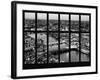 Window View of City of London with St. Paul's Cathedral at Nightfall - River Thames - London-Philippe Hugonnard-Framed Photographic Print