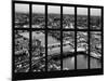 Window View of City of London with St. Paul's Cathedral at Nightfall - River Thames - London-Philippe Hugonnard-Mounted Photographic Print