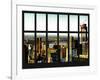 Window View of Manhattan - Upper West Side Manhattan and Hudson River at Sunset - New York City-Philippe Hugonnard-Framed Photographic Print