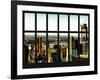 Window View of Manhattan - Upper West Side Manhattan and Hudson River at Sunset - New York City-Philippe Hugonnard-Framed Photographic Print