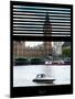 Window View of Parliament and Westminster Bridge - Big Ben - River Thames - City of London - UK-Philippe Hugonnard-Mounted Photographic Print