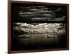 Window View of River Thames with London Eye (Millennium Wheel) - City of London - UK - England-Philippe Hugonnard-Framed Photographic Print