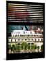 Window View of the 30 St Mary Axe and the Custom House of Royal Victoria Dock - London - UK-Philippe Hugonnard-Mounted Photographic Print