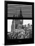 Window View of the Houses of Parliament and Big Ben - City of London - UK-Philippe Hugonnard-Framed Photographic Print