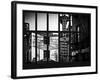 Window View - Old Commercial Signs on Building Facades - Philadelphia-Philippe Hugonnard-Framed Photographic Print