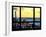 Window View, One World Trade Center (1WTC) at Sunset, Midtown Manhattan, New York-Philippe Hugonnard-Framed Premium Photographic Print