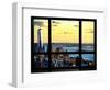 Window View, One World Trade Center (1WTC) at Sunset, Midtown Manhattan, New York-Philippe Hugonnard-Framed Photographic Print