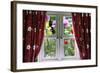 Window View onto Wild Summer Garden-MrEco99-Framed Photographic Print