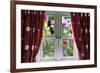 Window View onto Wild Summer Garden-MrEco99-Framed Photographic Print