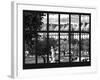 Window View - Overlooking the Tuileries Park and Haussmann Buildings - Paris - France - Europe-Philippe Hugonnard-Framed Photographic Print