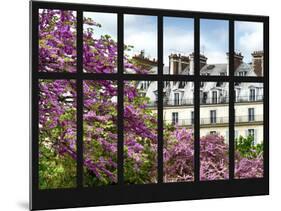 Window View - Parisian Architecture in the Spring - Paris - Ile de France - France - Europe-Philippe Hugonnard-Mounted Photographic Print