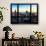 Window View, Skyline at Sunset, Midtown Manhattan, Hudson River, New York-Philippe Hugonnard-Photographic Print displayed on a wall