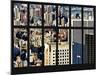 Window View - Skyscrapers of Manhattan - New York City-Philippe Hugonnard-Mounted Photographic Print