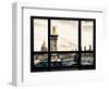 Window View, Special Series, Alexander Iii Bridge and Seine River Views at Sunset, Paris, Europe-Philippe Hugonnard-Framed Photographic Print