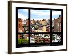 Window View, Special Series, Buildings of Chelsea, Meatpacking District, Manhattan, New York-Philippe Hugonnard-Framed Photographic Print