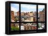 Window View, Special Series, Buildings of Chelsea, Meatpacking District, Manhattan, New York-Philippe Hugonnard-Framed Stretched Canvas
