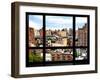 Window View, Special Series, Buildings of Chelsea, Meatpacking District, Manhattan, New York-Philippe Hugonnard-Framed Premium Photographic Print