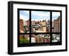 Window View, Special Series, Buildings of Chelsea, Meatpacking District, Manhattan, New York-Philippe Hugonnard-Framed Premium Photographic Print